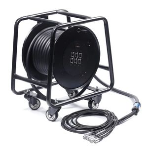 20 canales 2700mm Universal Snake Sta Cable Cat5e Coaxial con conector RJ45 4XRJ45 Audio Link Splitter 1Power LAN <span class=keywords><strong>Manament</strong></span> - Product Image 4