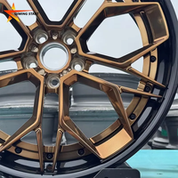 Velg Mobil Desain Baru 17 16 18 19 20 Inch, Velg Mobil Penumpang, Ban Mobil, Velg Mobil Penumpang Cekung, Finishing Hitam