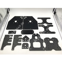 BulkMan3D Kit de plaques CNC OX de haute qualité Plaques de portique en aluminium Version 17 pièces pour Machine de gravure CNC OX