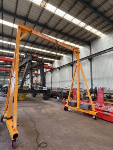 Grú<span class=keywords><strong>a</strong></span> Pórtico Monoviga de 5 <span class=keywords><strong>a</strong></span> 20 Toneladas de Capacidad de Carga, 380V 50Hz 3 Fases, Precio de Fábrica, Producto Chino de Alta Venta - Product Image 3