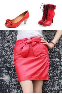 Nouveau populaire cerise <span class=keywords><strong>tomate</strong></span> rouge cuir <span class=keywords><strong>de</strong></span> mouton pour chaussures meubles canapés sacs à main bagages Costumes <span class=keywords><strong>race</strong></span> mélangée mouton - Product Image 2