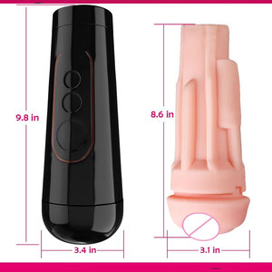Juguete Sexual de Bolsillo Realista en 3D para Hombres, Material TPE Súper Suave, Copa Masturbadora con Textura de Vagina Masculina - Product Image 3