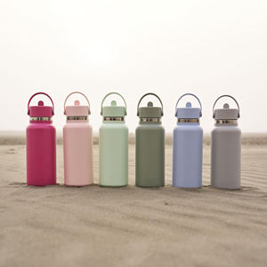 Bouteille isotherme portable en acier inoxydable pour la randonnée, garde au froid 24h - Product Image 1