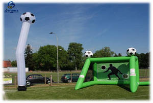 Muñeco Inflable Bailarín de Fútbol para Eventos Deportivos al Aire Libre con Balón de Fútbol en la Parte Superior - Product Image 3