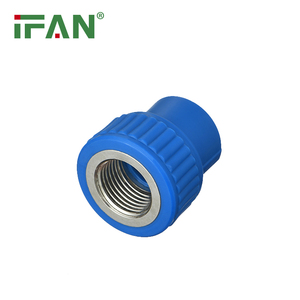 Khuỷu tay polypropylene màu xanh PPR phụ kiện đường ống IFAN bán buôn Vật liệu ống nước nhựa PPR phụ kiện - Product Image 5