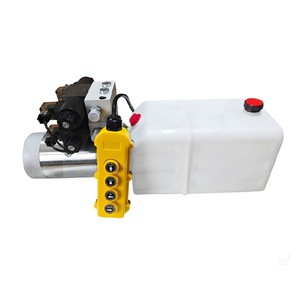 ชุดจ่ายกำลังไฮดรอลิกแบบสองช่องทาง 12V 1.6kW ปั๊ม DC 20Mpa สำหรับเครื่องดัดเหล็กเส้น แท่นยกของรถบรรทุก - Product Image 1