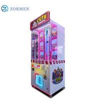Machine à prix à monnayeur Zormen Factory Wholesale, avec éclairage RGB, pour la distribution de cadeaux et de lots, idéale pour les fêtes et les événements.