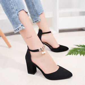 Moda al por mayor <span class=keywords><strong>de</strong></span> nuevos y cómodos vestidos <span class=keywords><strong>de</strong></span> verano, <span class=keywords><strong>zapatos</strong></span> <span class=keywords><strong>de</strong></span> <span class=keywords><strong>fiesta</strong></span>, tacones gruesos para mujer, <span class=keywords><strong>zapatos</strong></span> <span class=keywords><strong>de</strong></span> tacones altos individuales para mujer - Product Image 2