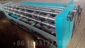 Macchina Manuale per Taglio e Cordonatura / Taglierina e Cordonatrice Manuale / Macchina per Taglio e Cordonatura di Cartone Ondulato - Product Image 5