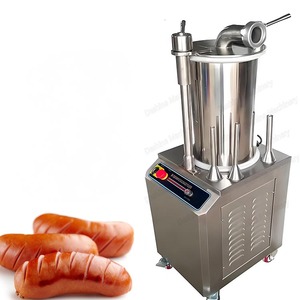 Enema Máquina comercial Máquina para hacer salchichas Embutidora automática hidráulica de salchichas - Product Image 1