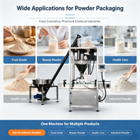Machine de remplissage, de bouchage et de scellage automatique de poudre de café, durable, la plus vendue, facile à nettoyer, alimentation efficace
