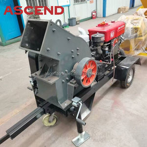 Điện Thoại Di Động Đá Vôi Granite Khai Thác Cát Đất Sét Đá Đá Diesel PC400x300 Búa Máy Nghiền Mill Giá Danh Sách - Product Image 1