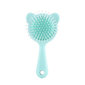 Cartoon <strong>Bear</strong> Air Cushion Comb with Bamboo Teeth Cute Portable Hair <strong>Straightening</strong> &amp; Massage Beauty Comb - Product Image 4