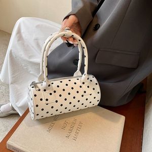 2025 mới phong cách Hàn Quốc cao cấp Polka <span class=keywords><strong>Dot</strong></span> của phụ nữ thích hợp Gối Túi xách vai Túi Messenger - Product Image 1