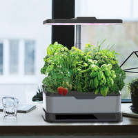 Système hydroponique intelligent pour la maison avec lampes de culture LED Système de culture de légumes