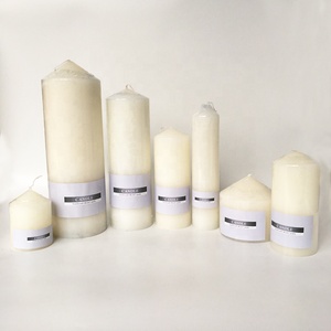Wholesale Custom Soy Wax <strong>Tall</strong> <strong>Pillar</strong> <strong>Candles</strong> for Home Decoration Private Label Options Available for Easter Occasions - Product Image 6