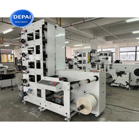 Machine d'impression flexographique à haute vitesse pour étiquettes en aluminium avec traitement corona