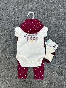 纯棉女童连身衣礼品套装婴儿服装连身衣精品新生儿工作服套装<span class=keywords><strong>0</strong></span>-<span class=keywords><strong>3</strong></span>个月男童 - Product Image 3