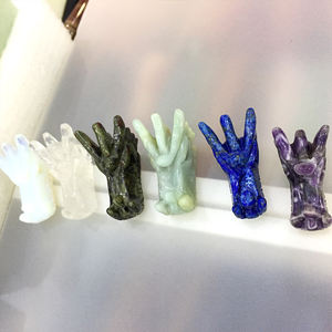 Groothandel Natuurlijke Kristal Steen Hand Gesneden <span class=keywords><strong>Dragon</strong></span> Schedels - Product Image 2