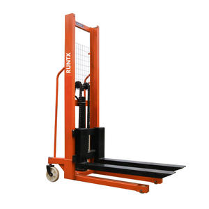 Apilador de Paletas <span class=keywords><strong>Manual</strong></span> Hidráulico Runtx de 1 Tonelada a la Venta con Ruedas de Bomba Hidráulica Montacargas <span class=keywords><strong>Manual</strong></span> Básico - Product Image 1