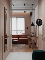 Visualisation d'intérieur de concept d'appartement, dessins de construction 2D, service de rendu 3D pour projet hôtelier
