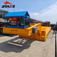Semi-remorque à plateau surbaissé neuve et d'occasion, 3 essieux, 4 essieux, 60 tonnes, 80 tonnes, pour le transport de machines lourdes