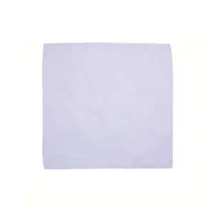 Wholesale Custom 100 Polyester Blank White Square Bandanas for Dye Sublimation Digital Printing