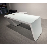 Meubles modernes de jeu de vente d'usine de table de bureau exécutif d'importation avec le coffret