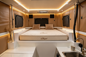 Para Pro230 4x4, Carcasa Moderna Impermeable para Camioneta, Expandible, Rígida, Deslizable, Ligera, para 3 Personas, con Cama Grande - Product Image 4