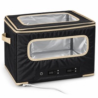 Boîte de levage de pâte pliable portable, fermenteur à pain électrique avec affichage numérique