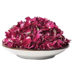 Vente en gros pétale de Rose séchée pétale de bain en vrac Rose pivoine fleur thé