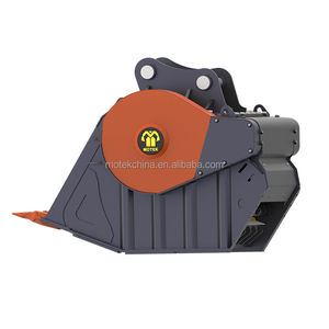 Matériel de construction <span class=keywords><strong>Motek</strong></span> : Broyeur, déchiqueteur et godet de criblage robustes pour excavatrices - Product Image 6