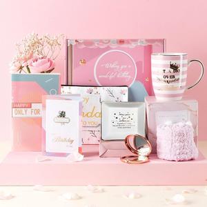 Best Happy Birthday Box for Her Unique Gift <b>Baskets</b> for Mom Sister Best Friend Return Gifts Wholesale <b>Cheap</b> Birthday Gift Set - Product Image 1