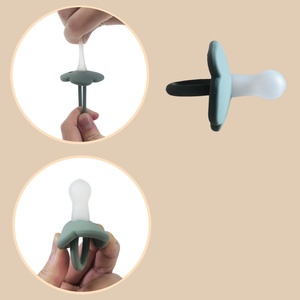 Sucette de sommeil ultra-douce Pure-Joy pour nouveau-nés, sans BPA, type petit arc, prévient les <span class=keywords><strong>gaz</strong></span> chez les bébés, indispensable pour apaiser - Product Image 3