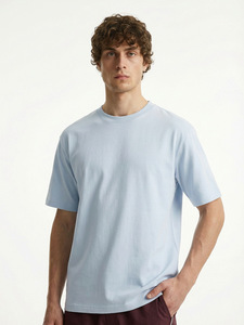 Camiseta Mint con tecnología 5 en 1, color sólido, holgada, de manga corta, fresca, para exteriores, con protección solar y de secado rápido. - Product Image 2