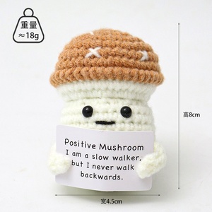 Mini <span class=keywords><strong>llavero</strong></span> de ganchillo hecho a mano con planta en maceta suculenta, muñeco <span class=keywords><strong>Amigurumi</strong></span> con relleno de algodón PP de 10 cm para regalo para niños - Product Image 4