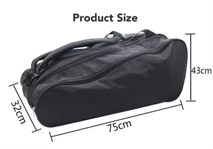 Mochila Personalizable para Raquetas de Pickleball, Diseño Portátil de Un Solo Hombro o Doble, Material Impermeable, para Bádminton y Tenis - Product Image 3