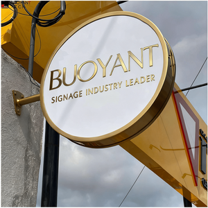 กล่องไฟ LED โฆษณาทรงกลมแบบกำหนดเองป้ายกล่องไฟโฆษณาป้ายร้านค้ากลางแจ้ง - Product Image 5