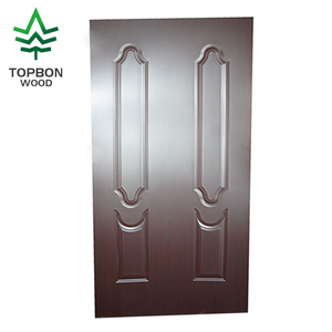Fabrika Doğrudan Satış İç Mekan Daire Modern Rüzgar Geçirmez Salıncak Kapı Kaplama HDF Melamin Kapı Kaplama Levhası 3-4.5mm Ev Kapı Kaplama Levhası - Product Image 3