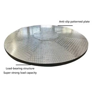 垂直360度車回転プラットフォーム | 工業用リモートコントロールディスプレイカーターンテーブル | 車の回転リフト - Product Image 5