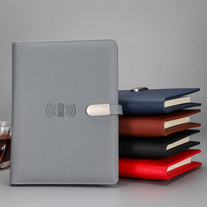 Alta calidad bajo Moq reunión al aire libre usando carpeta de tamaño A5 100 hojas cuadernos con Banco de energía y carga inalámbrica - Product Image 1