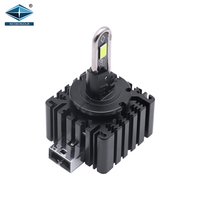 Nueva Bombilla LED D1S/D2S/D3S/D4S/D5S/D8S de 12V para Faros Delanteros de Coche, 102W 10200LM, Canbus, Reemplazo de Lámpara Delantera para Xenón HID