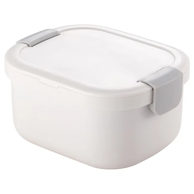 Sealed food storage white containers Plastic food containers with LIDS store food