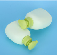 Bouteille HDPE 320ml 420ml avec pompe à lotion pour bébé enfants bambin bébé shampooing gel de lavage du corps lotion crème conteneur pompe bouteilles