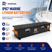 Wasserdichte IP67 Marine LiFePO4 Lithium-Batterie 48V/72V/96V 400Ah Energiesystem 5 Jahre Garantie Liyue Batterie für Elektroboote