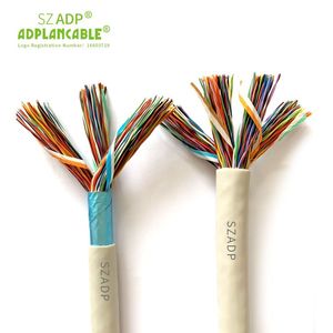 J-Y(ST)Y cavo di comunicazione cavo telefonico interno 25Pair X 2X0.5MM <span class=keywords><strong>CCA</strong></span> 1000FT/Roll colore grigio chiaro - Product Image 5