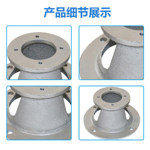 Ensemble complet d'accessoires pour pompe hydraulique en fonte - Boîtier de cloche, accouplement, engrenage, support de pompe à huile, bride de connexion du moteur - Product Image 2