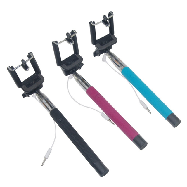 New Phone Accessories Supplier Selfie Stick Z07-5 Plus Wired Audio Cable Take Pole Monopod for Smart Phone Android IOS
