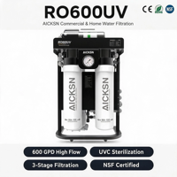 Système de filtration d'eau par osmose inverse 600GPD, purificateur d'eau pour usage domestique