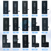 Baterai Digital Berkualitas Asli untuk iPhone 5 6G 6SP 7G 8P X Xs Xr XSmax 11 12 13Pro 14 15 16 Pro Max